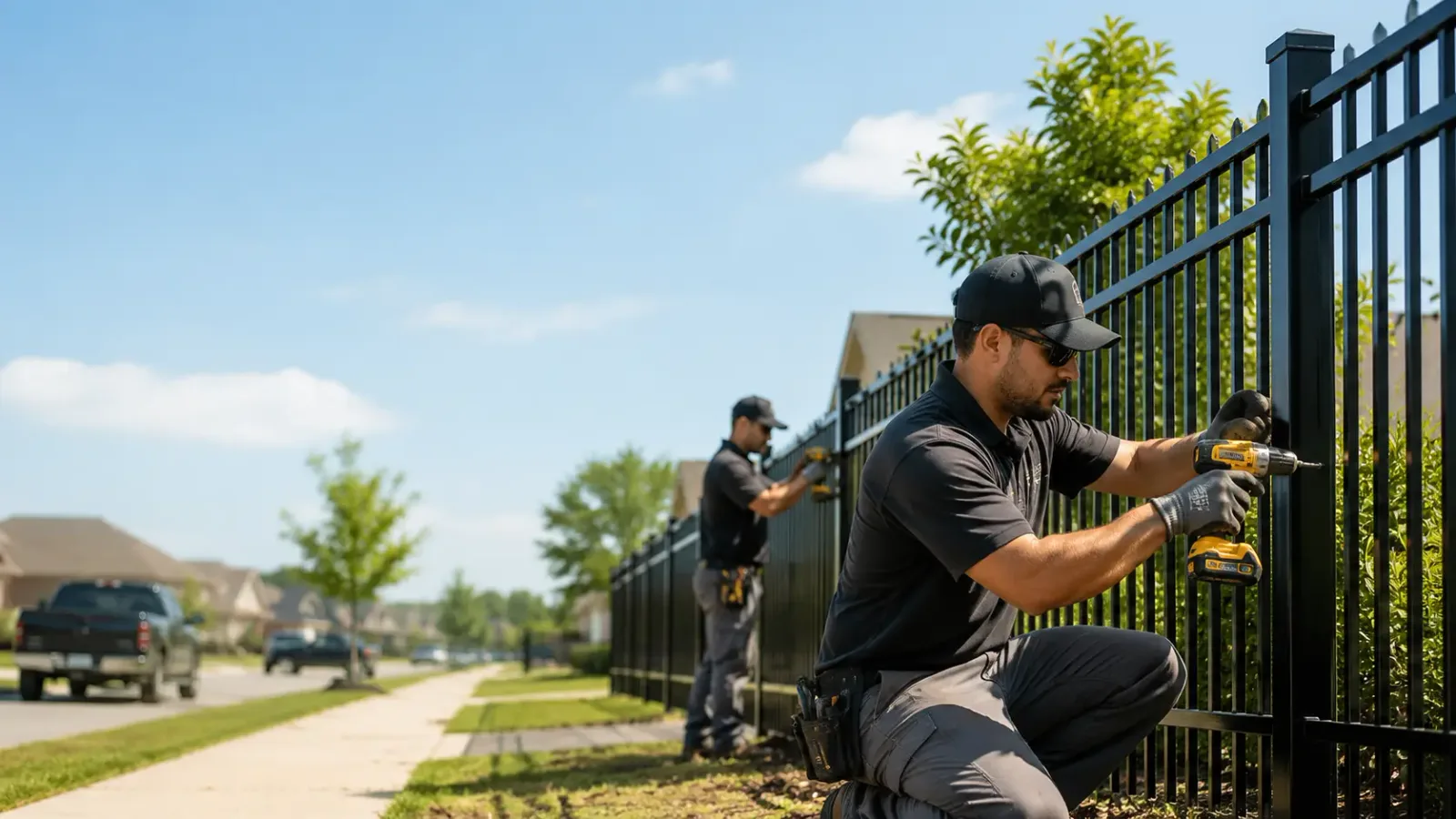 Metal Fence Installation in Stella, NC
